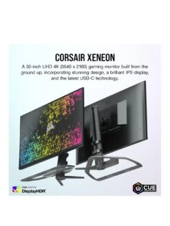 CORSAIR XENEON 32UHD144 32-inch Ultra HD 4K 144Hz Widescreen IPS LED Monitor - Black 10 CORSAIR XENEON 32UHD144 32-inch Ultra HD 4K 144Hz Widescreen IPS LED Monitor - Black -Household Appliances Store VJ84Q SQ2 0000000004 BLACK SLb