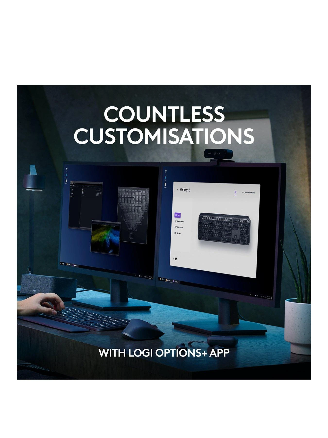 Logitech MX Keys S - Graphite 5 Logitech MX Keys S - Graphite - Image 3