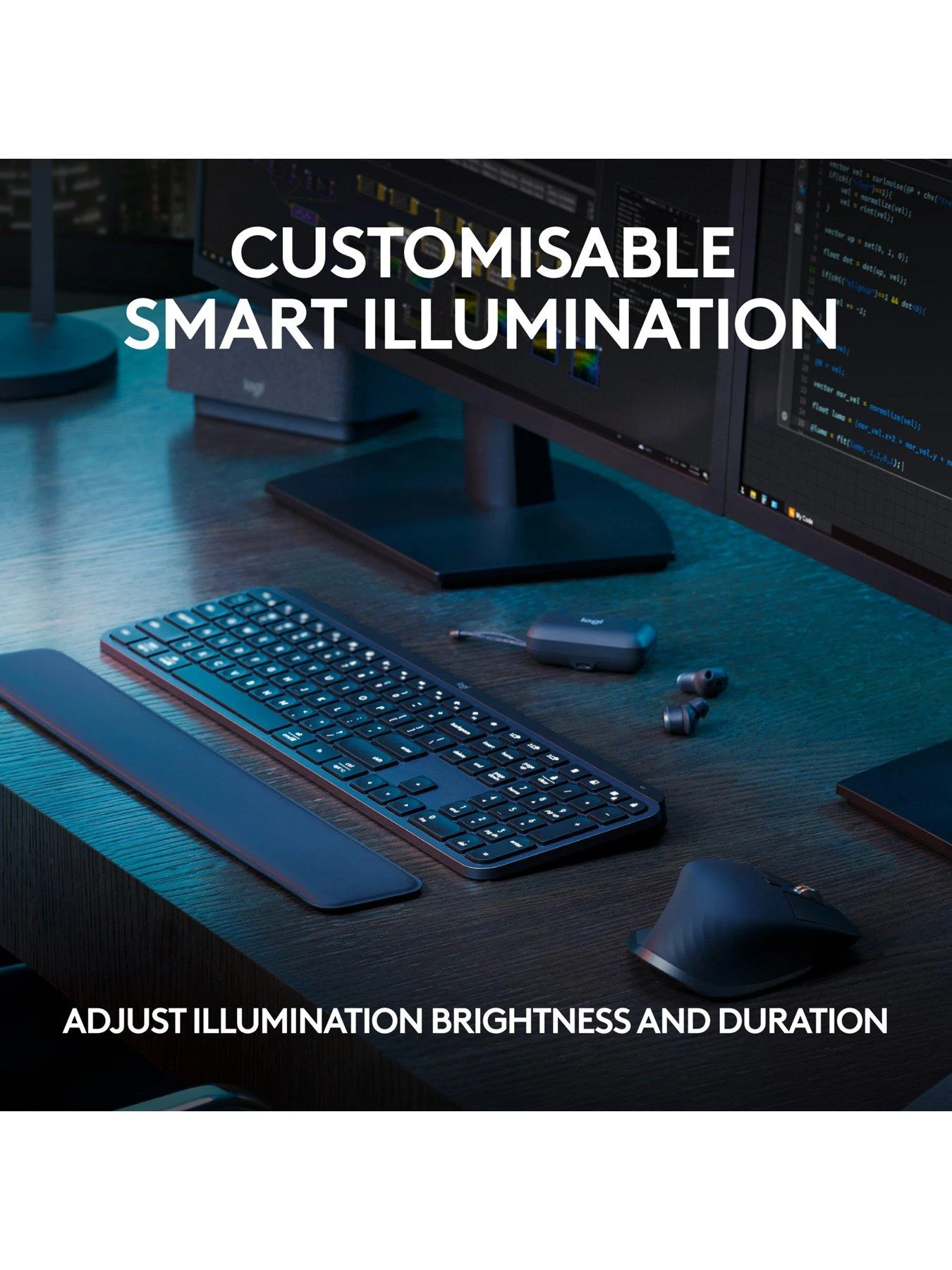 Logitech MX Keys S - Graphite 7 Logitech MX Keys S - Graphite - Image 5