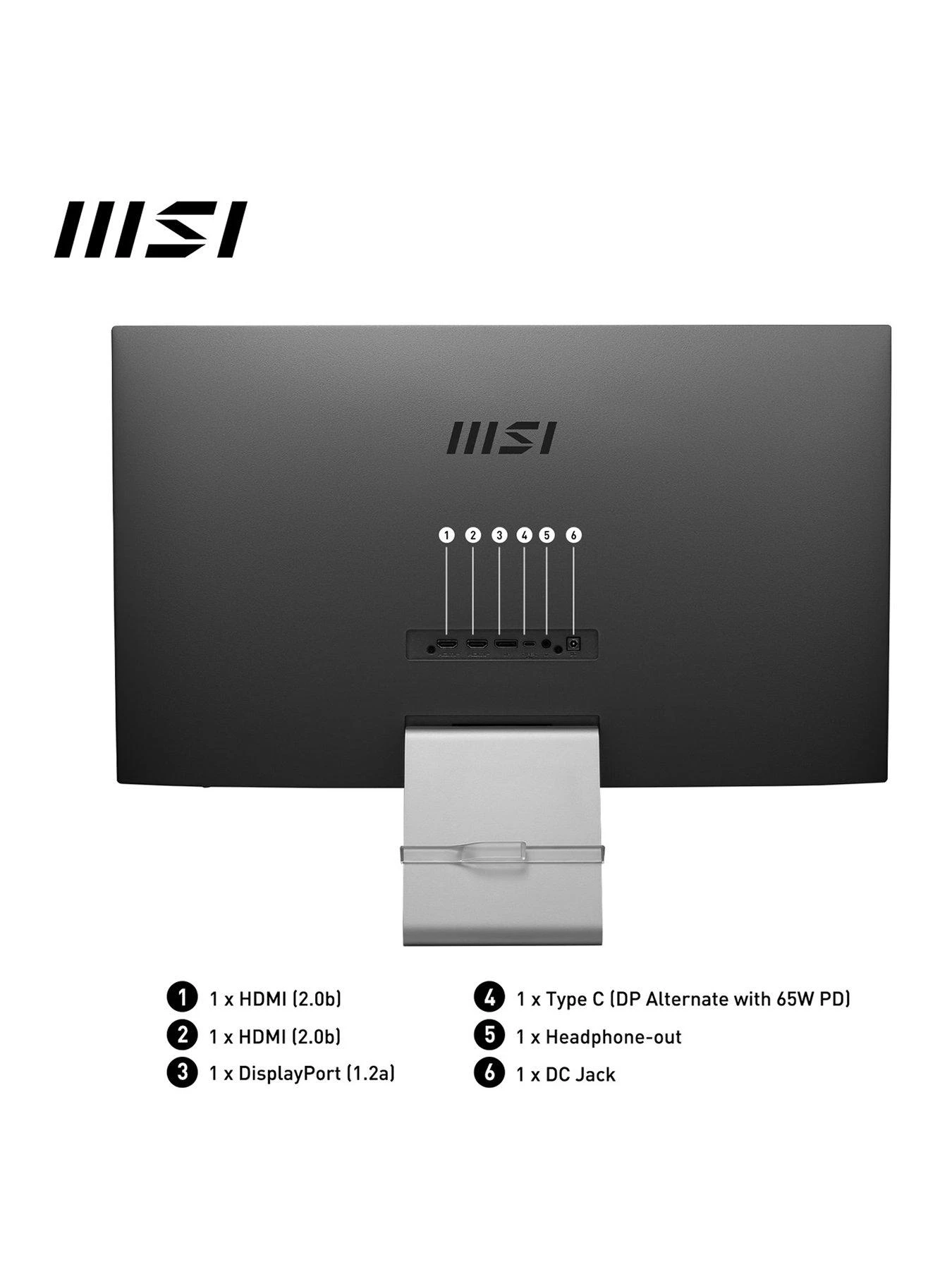 MSI Modern MD271UL 27 Inch 4K UHD Monitor - 60Hz, IPS, USB Type-C 4 MSI Modern MD271UL 27 Inch 4K UHD Monitor - 60Hz, IPS, USB Type-C - Image 2