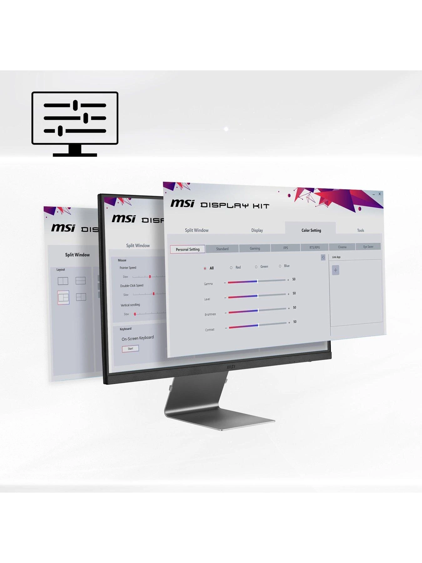 MSI Modern MD271UL 27 Inch 4K UHD Monitor - 60Hz, IPS, USB Type-C 8 MSI Modern MD271UL 27 Inch 4K UHD Monitor - 60Hz, IPS, USB Type-C - Image 6