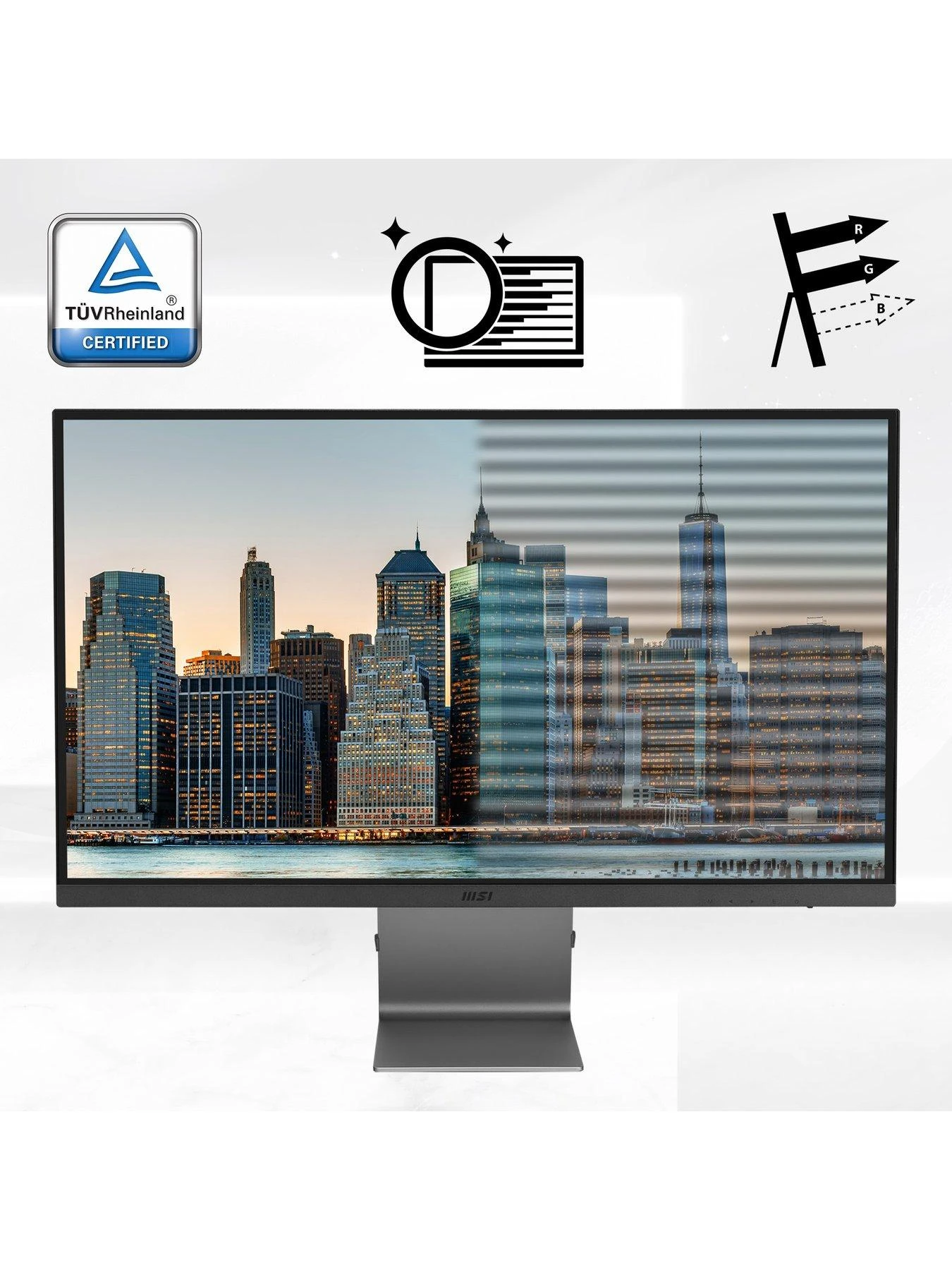 MSI Modern MD271UL 27 Inch 4K UHD Monitor - 60Hz, IPS, USB Type-C 9 MSI Modern MD271UL 27 Inch 4K UHD Monitor - 60Hz, IPS, USB Type-C - Image 7