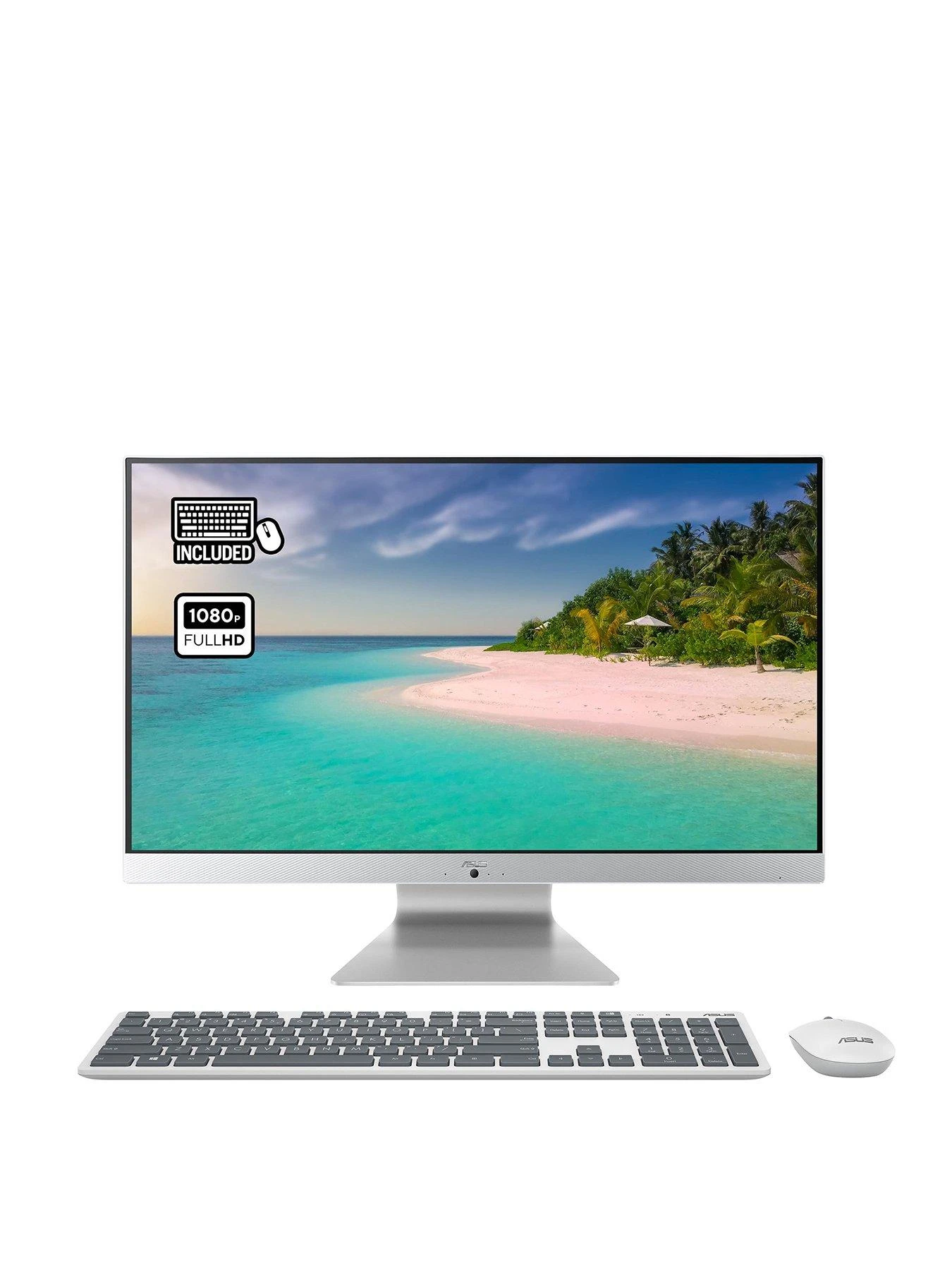 Asus M3700 All-in-One Desktop PC - 27in FHD, AMD Ryzen 5, 8GB RAM, 512GB SSD - White 3 Asus M3700 All-in-One Desktop PC - 27in FHD, AMD Ryzen 5, 8GB RAM, 512GB SSD - White
