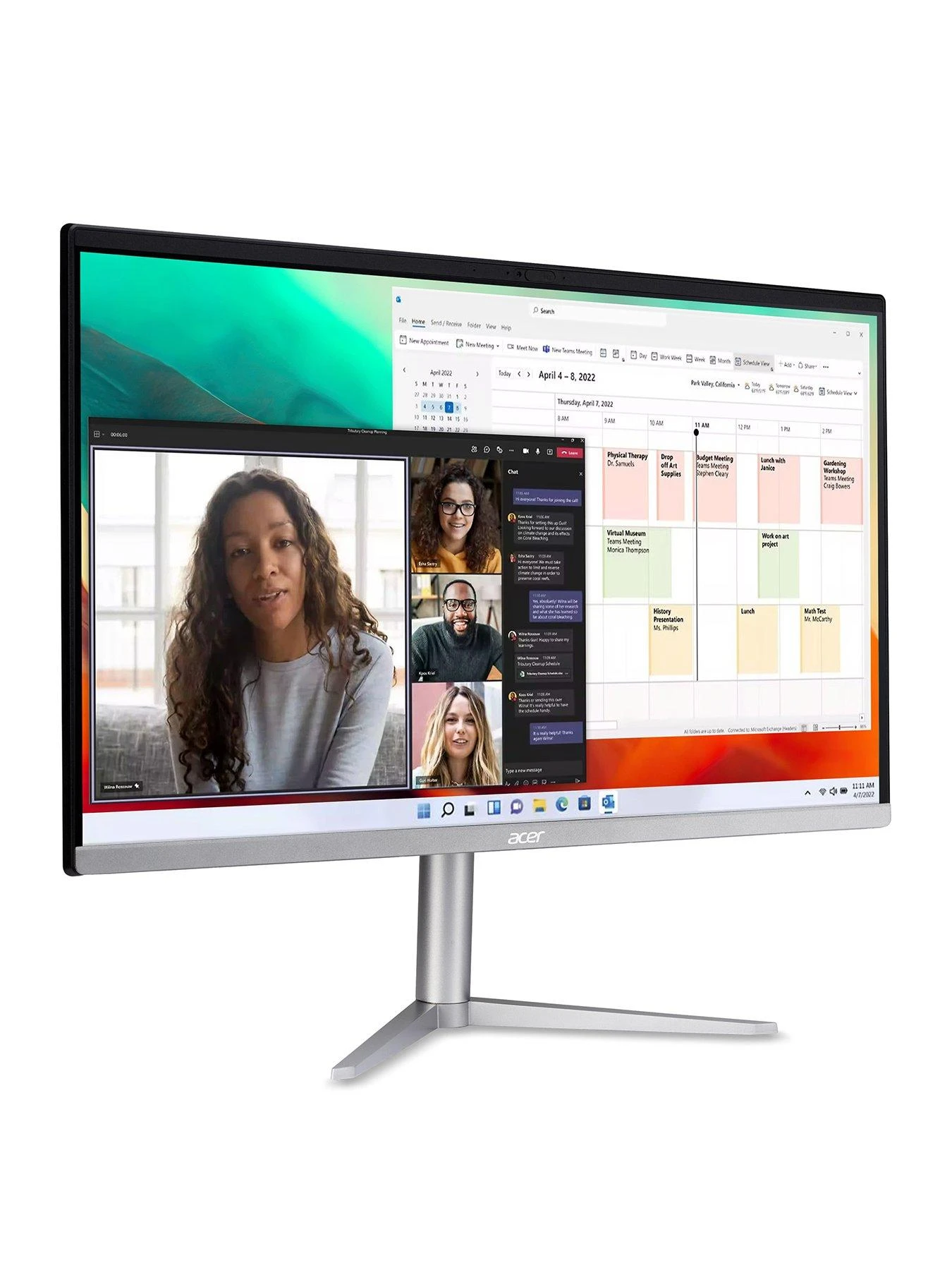 Acer Aspire C24-1300 All-in-One Desktop PC - 23.8in FHD, AMD Ryzen 5 7520U, 8GB RAM, 512GB SSD 4 Acer Aspire C24-1300 All-in-One Desktop PC - 23.8in FHD, AMD Ryzen 5 7520U, 8GB RAM, 512GB SSD - Image 2