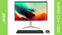 Acer Aspire C24-1300 All-in-One Desktop PC - 23.8in FHD, AMD Ryzen 5 7520U, 8GB RAM, 512GB SSD 17 Acer Aspire C24-1300 All-in-One Desktop PC - 23.8in FHD, AMD Ryzen 5 7520U, 8GB RAM, 512GB SSD -Household Appliances Store VNT3N SQ8 0000000004 BLACK DVvL