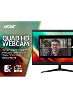 Acer C27-1800 All-in-One PC, Intel Core I3-1305U, 8GB RAM 1TB SSD, 27 Inch Full HD With M365 Family 12mnths -Household Appliances Store VNT3O SQ6 0000000004 BLACK SLd2