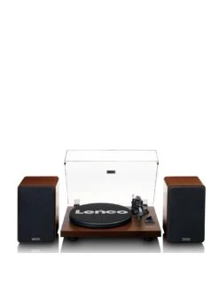Lenco LS-600WA Turntable With 2x 30W Speakers, Bluetooth, AT-VM95E Cartridge