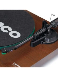 Lenco LBT-225WA Turntable With Bluetooth, Glass Platter, ATVM95 Cartridge -Household Appliances Store VORFO SQ6 0000000004 BLACK SLd2