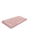 Logitech Pebble Keys 2 K380s, Multi-Device Bluetooth Wireless Keyboard, Slim And Portable - Rose -Household Appliances Store VQ3D5 SQ1 0000000063 PINK SLf