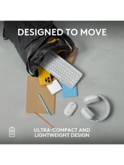 Logitech Pebble Mouse 2 M350s Slim Bluetooth Wireless Mouse, Lightweight, Quiet Clicks - Off White -Household Appliances Store VQ3D6 SQ7 0000000013 WHITE SLd3