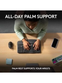 Logitech Wave Ergonomic Keys - Graphite -Household Appliances Store VQYFV SQ4 0000000527 GRAPHITE SLd